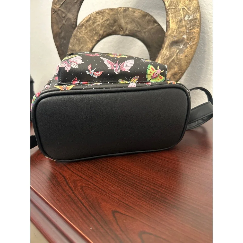 Loungefly Pokemon Butterfly Mini Backpack featuring an all-over print